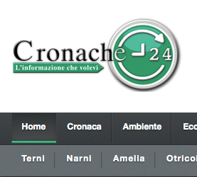 cronache24.it website