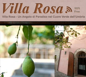 villarosa countryhouse perugia website